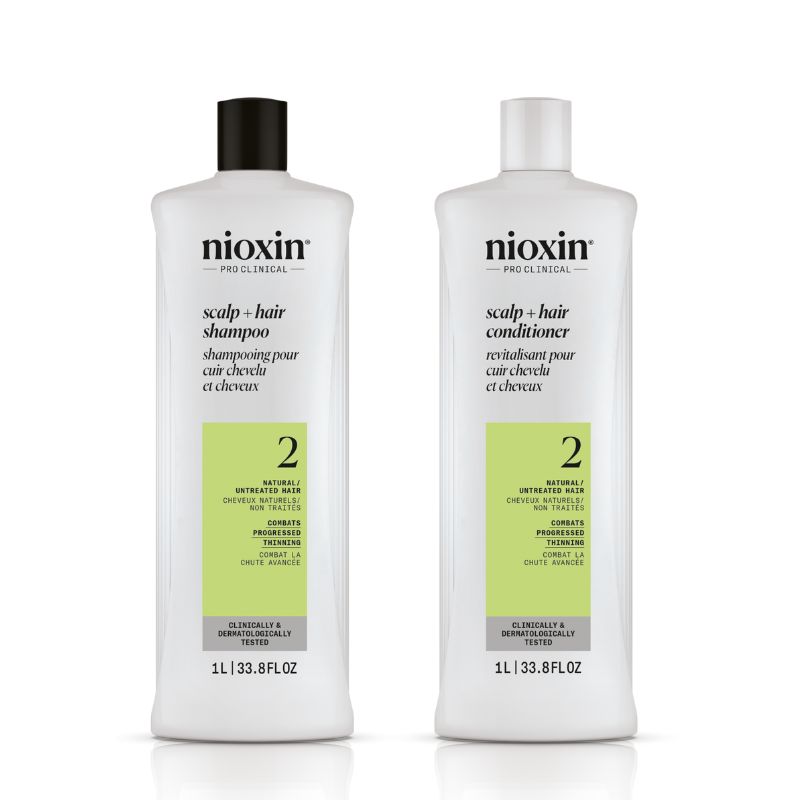 Dúo Nioxin System 2 Shampoo+Conditioner 1000ml Dúo Nioxin System 2 Shampoo+Conditioner 1000ml