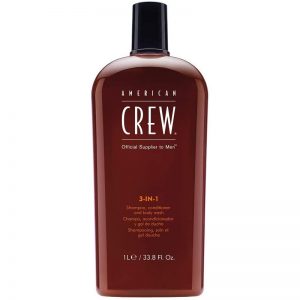 American Crew 3  en 1 Shampoo 1 Lt.