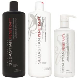 Sebastian Penetraitt Shampoo 1Lt+Conditioner 1Lt+Mascarilla Penetraitt 500ml