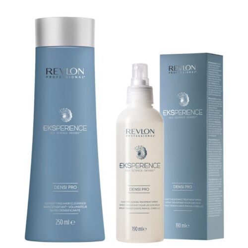 Eksperience Densi Pro Shampoo 250 ml + Spray Densificante 190 ml.