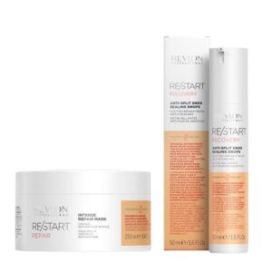 Restart Dúo Recovery Intense Mask 250 ml + Anti Split Ends Sealing Drops 50ml