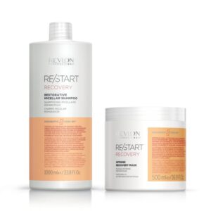Restart Dúo Recovery Restorative Micellar Shampoo 1L+ Intense Mask 500ml