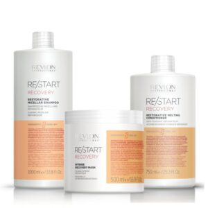 Restart Trío Recovery Restorative Micellar Shampoo 1000ml+Melting Conditioner 750ml+Intense Mask 500ml