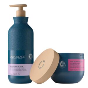 Dúo Eksperience Color Protection Shampoo Blonde 1Lt + Mascarilla sellante color 500 ml