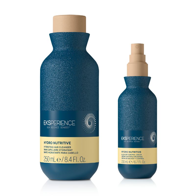 Dúo Eksperience Hydro Nutritive Shampoo 250ml y Blow Dry Control Cream 200ml Dúo Eksperience Hydro Nutritive Shampoo 250ml y Blow Dry Control Cream 200ml