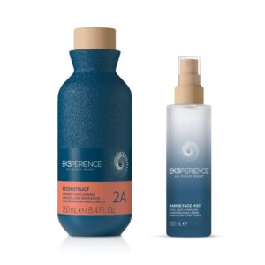 Dúo Eksperience Reconstruct Repairing Shampoo 250 ml + Marine Face Hydration 100 ml