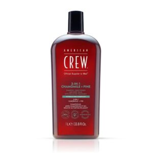 American Crew 3 en 1 Chamomile + Pine Bodywash Shampoo 1 Litro