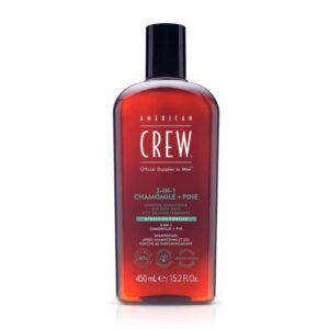 American Crew 3 en 1 Chamomile + Pine Bodywash Shampoo 450ml
