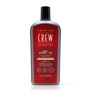 American Crew 3 en 1 Jenjibre + Té Bodywash Shampoo 1 Litro