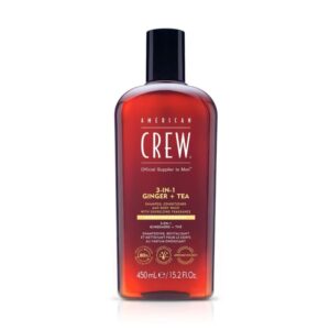 American Crew 3 en 1 Jenjibre + Té Bodywash Shampoo 450 ml.