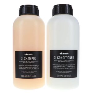 Davines OI Shampoo + Conditioner 1000ml.