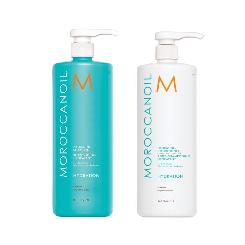 Moroccanoil Dúo Hidratación Shampoo+Acondicionador 1 Litro Moroccanoil Dúo Hidratación Shampoo+Acondicionador 1 Litro