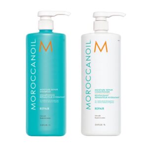 Moroccanoil Dúo Moisture Repair Shampoo+Conditioner 1 Litro