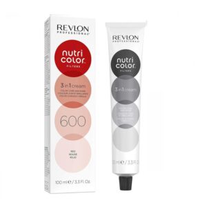 NutriColor Filters 3 en 1 Cream 600 - Rojo 100 ml.