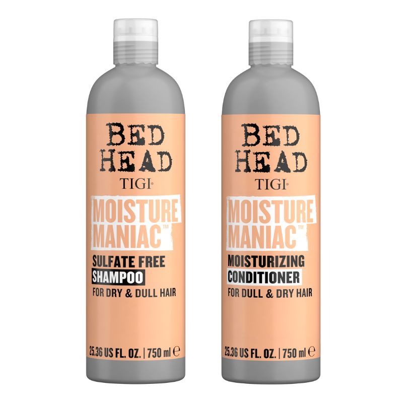 Duo TIGI Moisture Maniac Shampoo Acondicionador 750 ml Duo TIGI Moisture Maniac Shampoo Acondicionador 750 ml