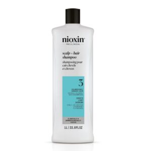 Nioxin System 3 Shampoo 1 Lt. Cabello Teñido con Debilitamiento