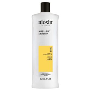 Nioxin System 1 Shampoo Densificador para Cabello Natural 1 Litro