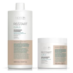 Restart Curl Dúo Shampoo 1000 ml + Curl Mask 500 ml