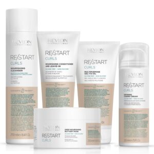 Restart Curl Pack Shampoo+Conditioner+Curl Mask+Defining Caring Cream+Multipurpose Gel to Oil