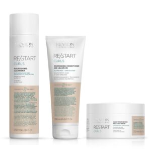 Restart Curl Trío Shampoo 250ml+Acondicionador 200ml+Curl Mask 250ml