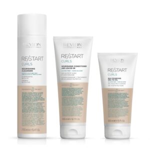 Restart Curl Trío Shampoo 250ml+Acondicionador 200ml+Curl Multipurpose Gel to Oil 150 ml.