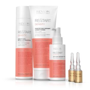 Restart Density FortifyingShampoo 250ml+ Conditioner 200 ml+Direct Spray+Vials 12x5ml