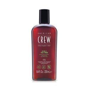 American Crew 3 en 1 Tea Tree 250 ml.