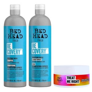 TIGI Bed Head Recovery Duo Shampoo 750 ml+Conditioner 750 ml + Mascarilla