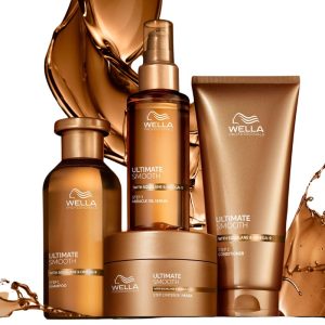 Wella Pack Ultimate Smooth Shampoo+Conditioner+Mascarilla+Elixir