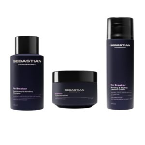 Sebastian No Breaker Bonding  Trío Shampoo + Melting Mask + Leave In Cream