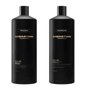 Sebastian Dark Oil Dúo Smooth & Shine Shampoo+Conditioner 1000 ml